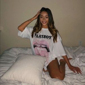 Playboy oversized t shirt